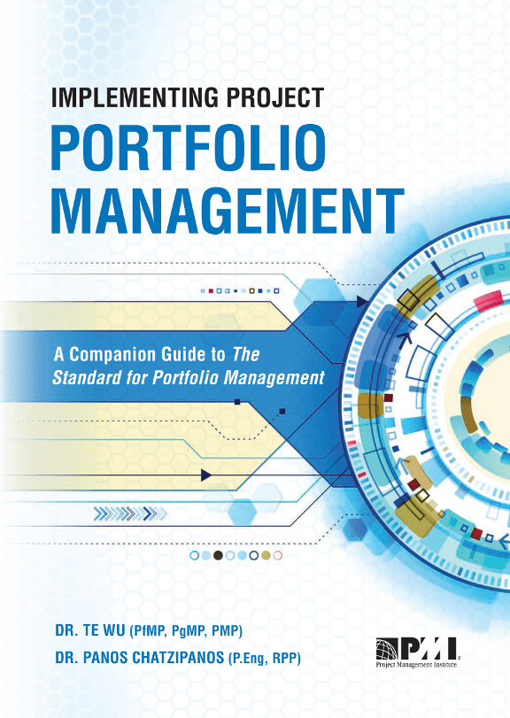 Book cover: Implement Project Portfolio Management